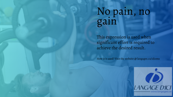 Des athlètes qui s'entraînent intensément - 'no pain, no gain', tout comme dans le monde des affaires.